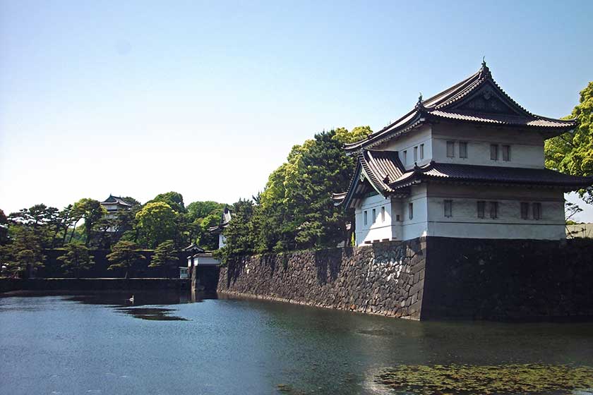 Edo Castle moat, Tokyo.