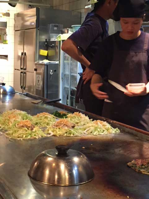 Okonomiyaki Hiroshima style
