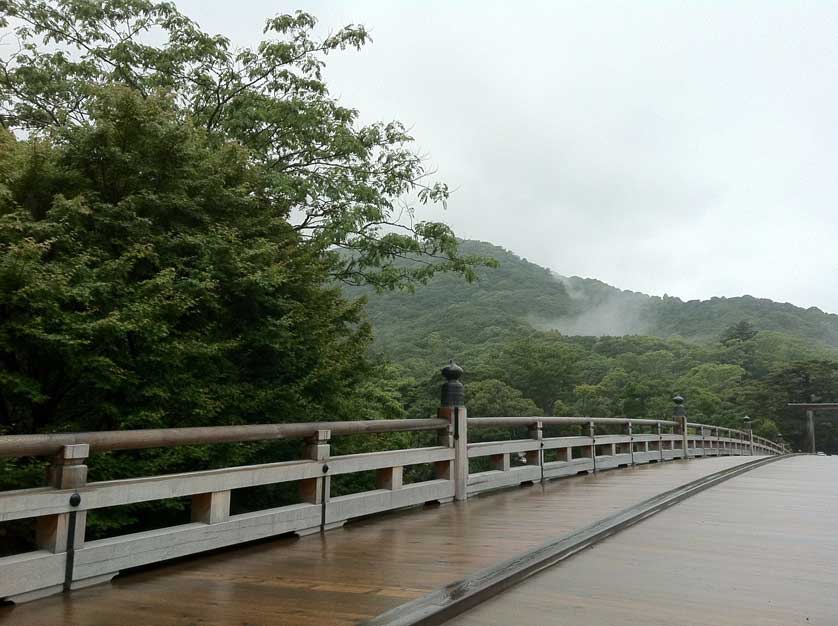 Uji Bridge, Ise Jingu, Mie Prefecture.