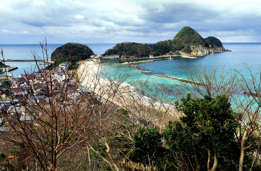 Takeno, an historic port with great beaches.