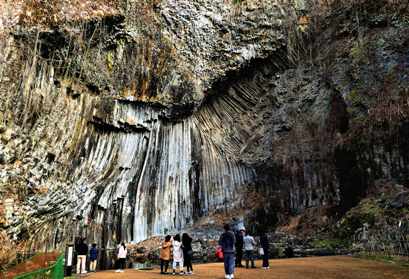 Genbudo caves, a geological wonder.