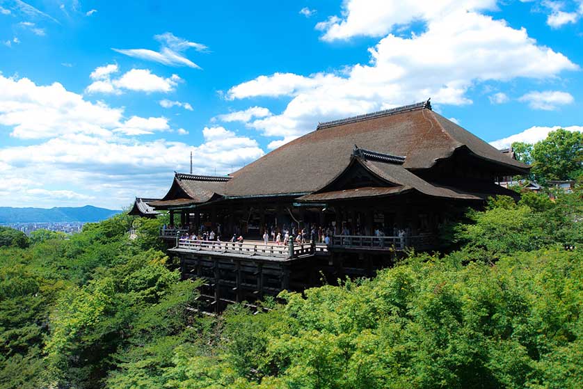 Kiyomizu Temple, Kyoto, Japan.