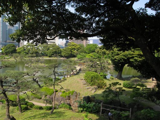 Kyu-Shiba-rikyu Gardens, Tokyo.