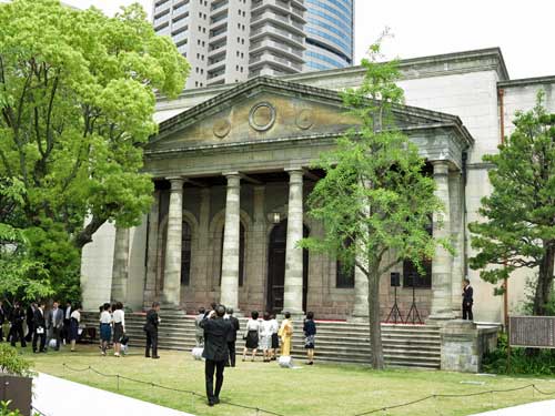 Original Front Entrance of the Former National Mint Foundry, Osaka.