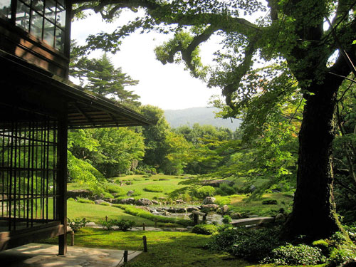 Murin-an Villa, Okazaki, Kyoto, Japan.