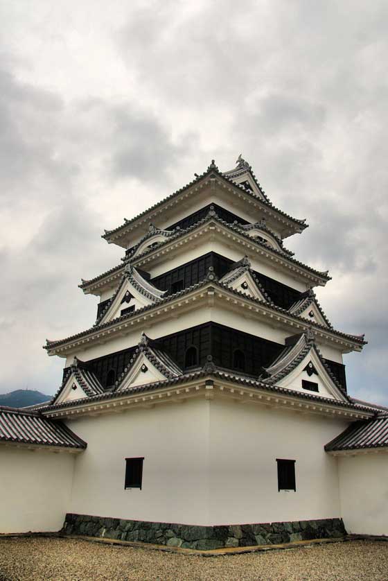 Ozu Castle, Ehime, Japan.