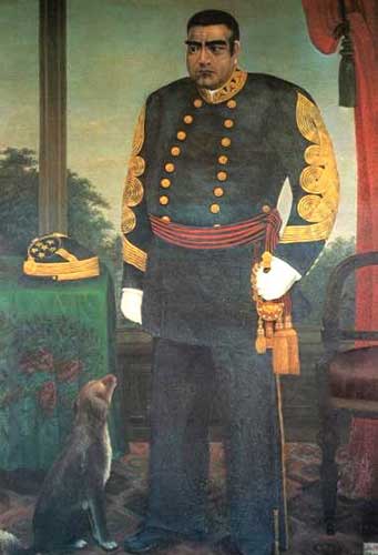 Painting of Saigo Takamori in Western military uniform.