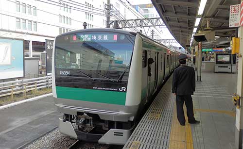 Saikyo Line Train.