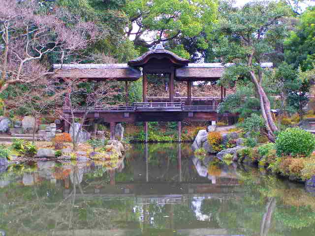 Bridge, Shoseien Garden, Kyoto.
