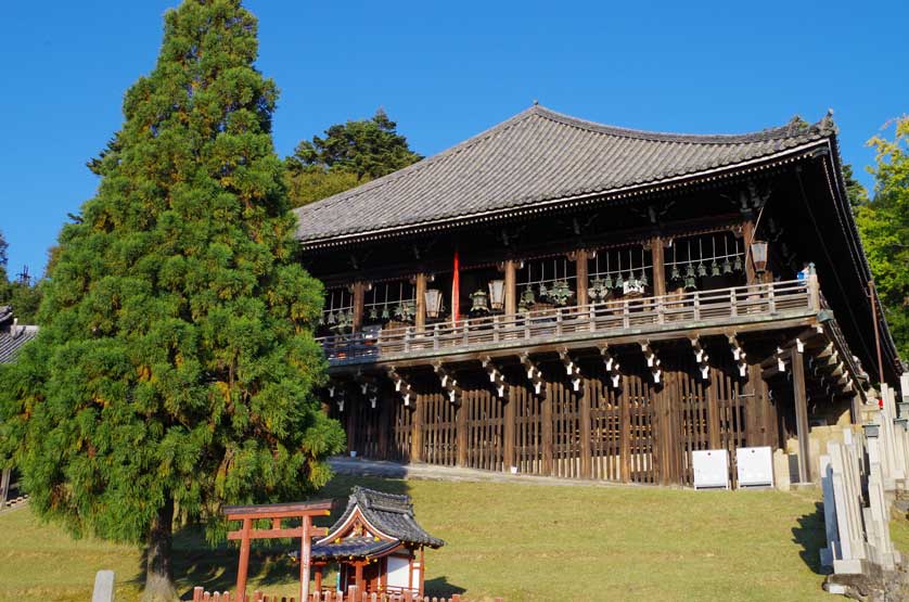 Nigatsu-do a sub-temple of Todaiji in Nara.