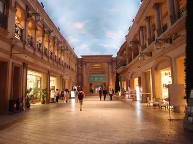 Street in Venus Fort Shopping Mall