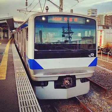 Suburban Train on the Joban Line