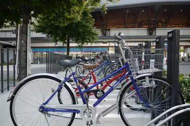 Bicycle Parking, Nijo Station, Kyoto