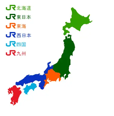 JR Area Map