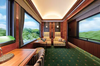 Twin room on the Twilight Express Mizukaze