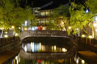 Kinosaki Onsen at night