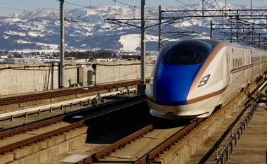 Hokuriku Shinkansen & Alps, Toyama