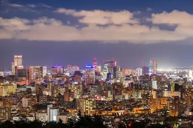 Sapporo City skyline