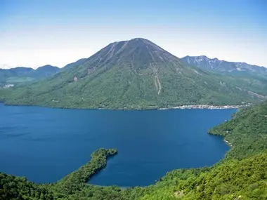 Chuzenji Lake and Mount Nantai