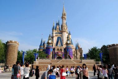 Le château du Tokyo Disneyland