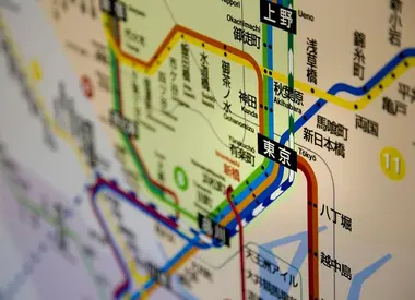 Les cartes du réseau de métro vont proposer une version en anglais, sans les caractères japonais