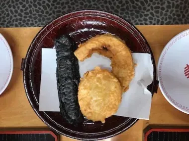 black tempura