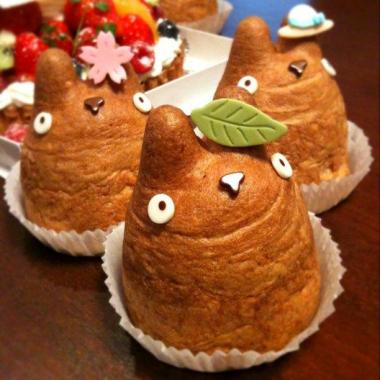 Gâteaux en forme de Totoro