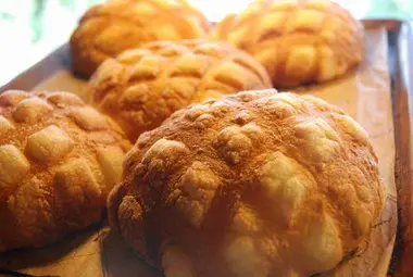 Le fameux melon pan de la boulangerie Asakusa Kagetsudo