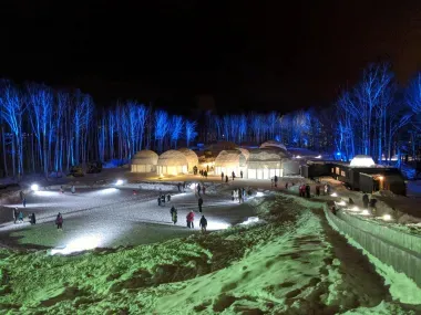 Le village de glace de Tomamu "Ice village"