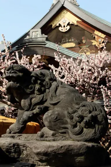 Lion gardien du temple Yushima