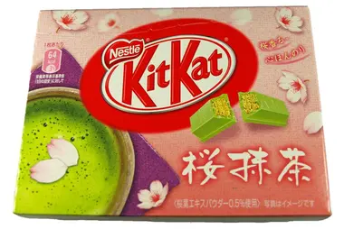 Un exemple de saveur originale : Sakura/matcha