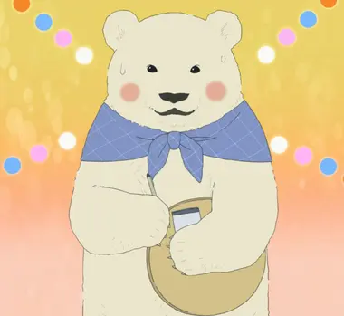 Shirokuma, gérant du café