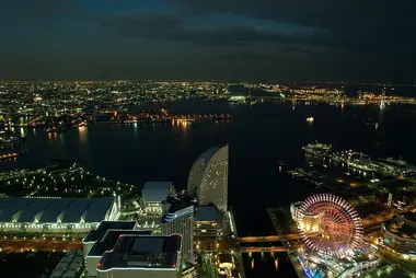 Vista sobre Yokohama desde la Landmark Tower