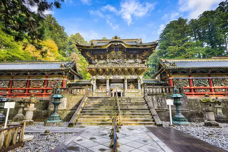 Le sanctuaire Toshogu au milieu de la nature à Nikko