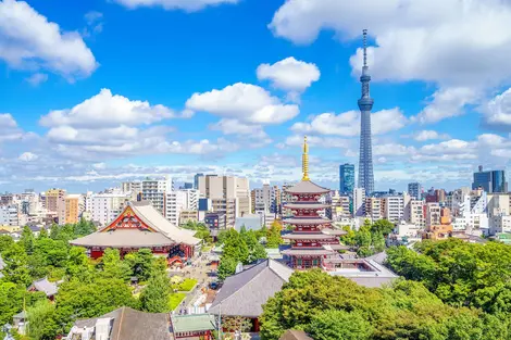 Asakusa : le temple Senso-ji et la Tokyo Sky Tree : un quartier de Tokyo fascinant à visiter absolument 