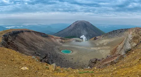 Volcano in Akan-Mashu national park