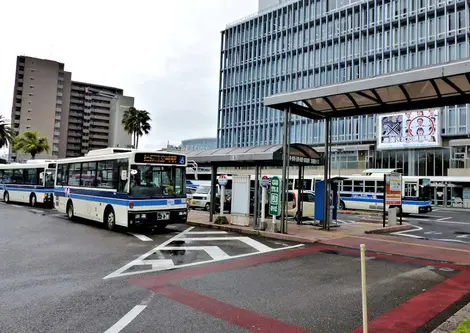 west side of Miyazaki Station