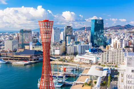 Port de Kobe, département de Hyogo