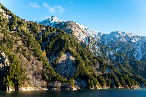 View from the Kurobe Dam, Toyama