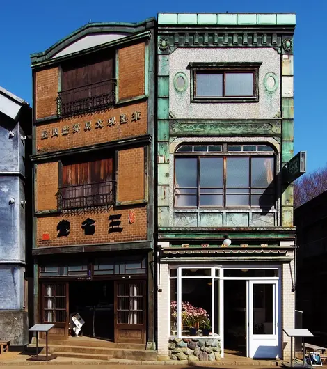 Several buildings in the architectural présentses Garden of Edo-Tokyo Musashino come.