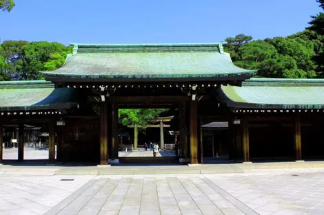 Le sanctuaire Meiji-jingu à Tokyo