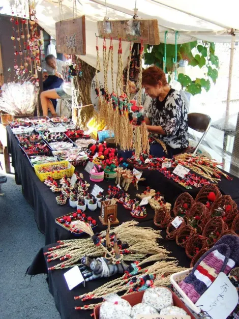 Venditori di mercato Jinya-mae