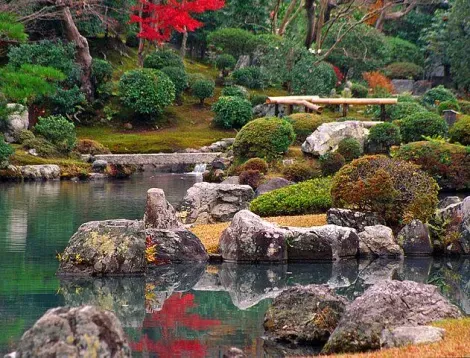 Jardín tradicional de Tenryuji.