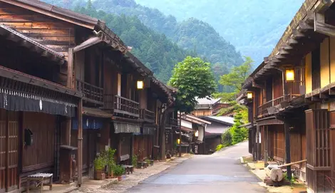 Le village de Tsumago