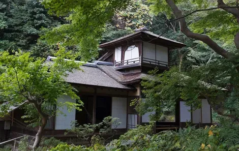 Costruzione tradizionale giardino Sankeien