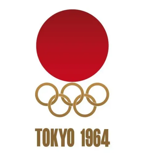 Le logo des Jeux Olympiques de 1964