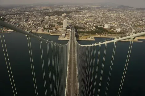 The Akashi Kaikyo Bridge is the longest suspension bridge in the world.
