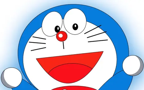 Doraemon, ben noto giapponese blu gattino è la star del museo Kawasaki (Tokyo).