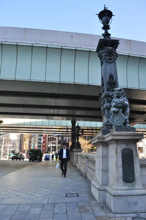 El puente Nipponbashi era un cruce de varias rutas mercantiles.