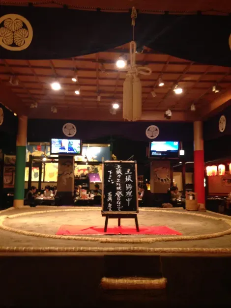 Le restaurant des sumo Hananomai